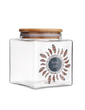 New World  Glass Jar  H5052