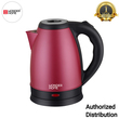 Wonder Home Signature Everest Stainless Steel 1.8LTR Electric Kettle (Red)