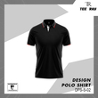 Tee Ray Design Polo Shirt DPS - 02 (L)