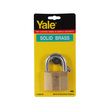 Yale Solid Brass Padlock 50MM V-140D.50