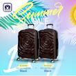 Beluga 20 Inches Luggage Rose Lady Combo Set Black (BE-ROSE-20+20)