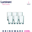 Luminarc Tempered O/F Tumbler Ø7Xh8.5CM, 230ML-7¾Oz, Princesa, Arcoroc J4169