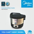 Midea Commerical Rice Cooker 3.6LTR MB-WM2003