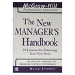 Mhpe The New Manager`S Hdbk
