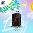 Beluga 20 Inches Luggage Rose Lady Black