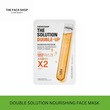 Thefaceshop Official The Solution Double-Up Nourishing Face Mask(Gz) 8806182594847