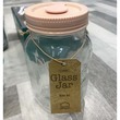 LLG002 Lock & Lock Glass Jar With Handle 630ML Pink